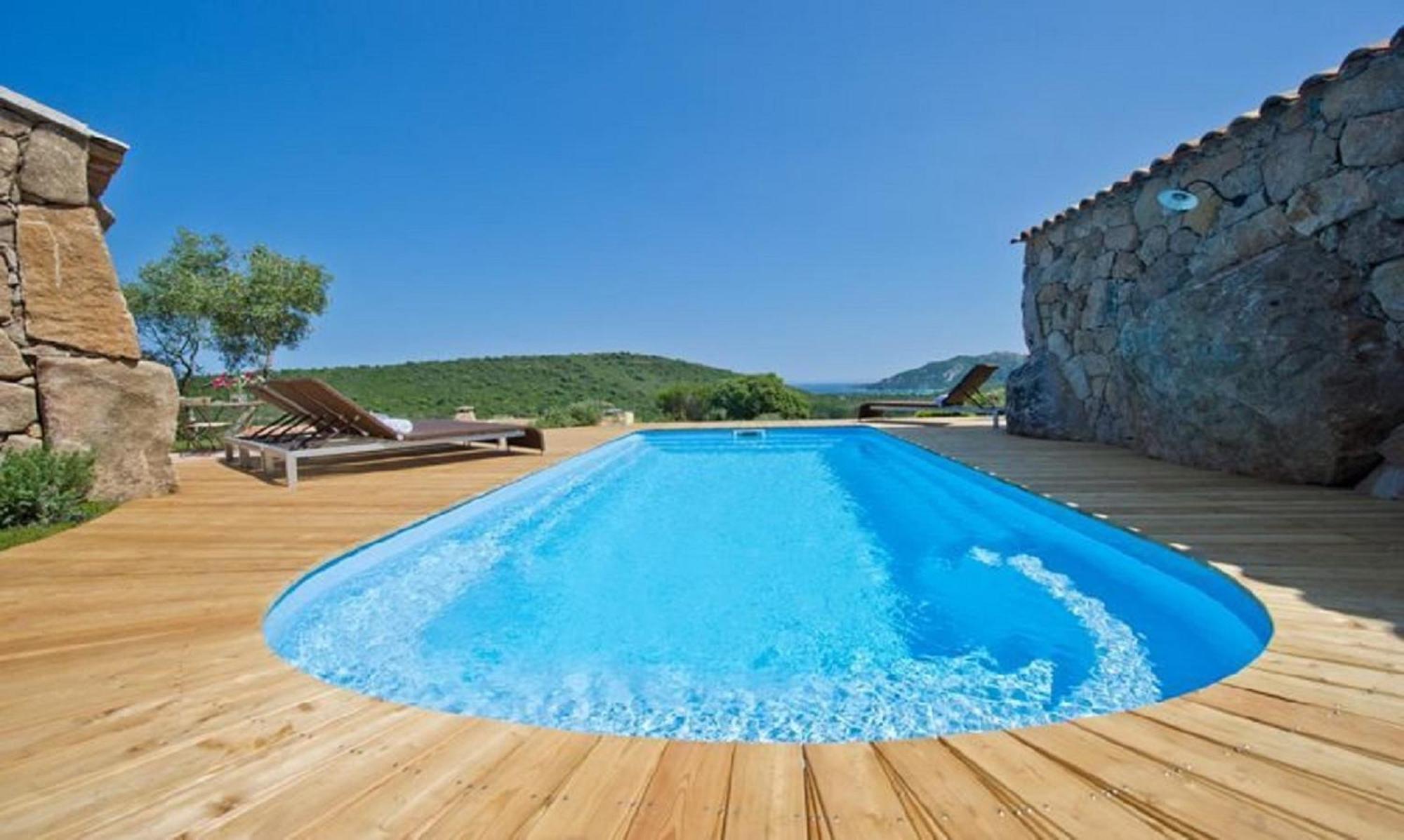 Tres Belle Bergerie Avec Piscine Chauffee A 1 Km De Santa Giulia Villa Порто-Векио Екстериор снимка